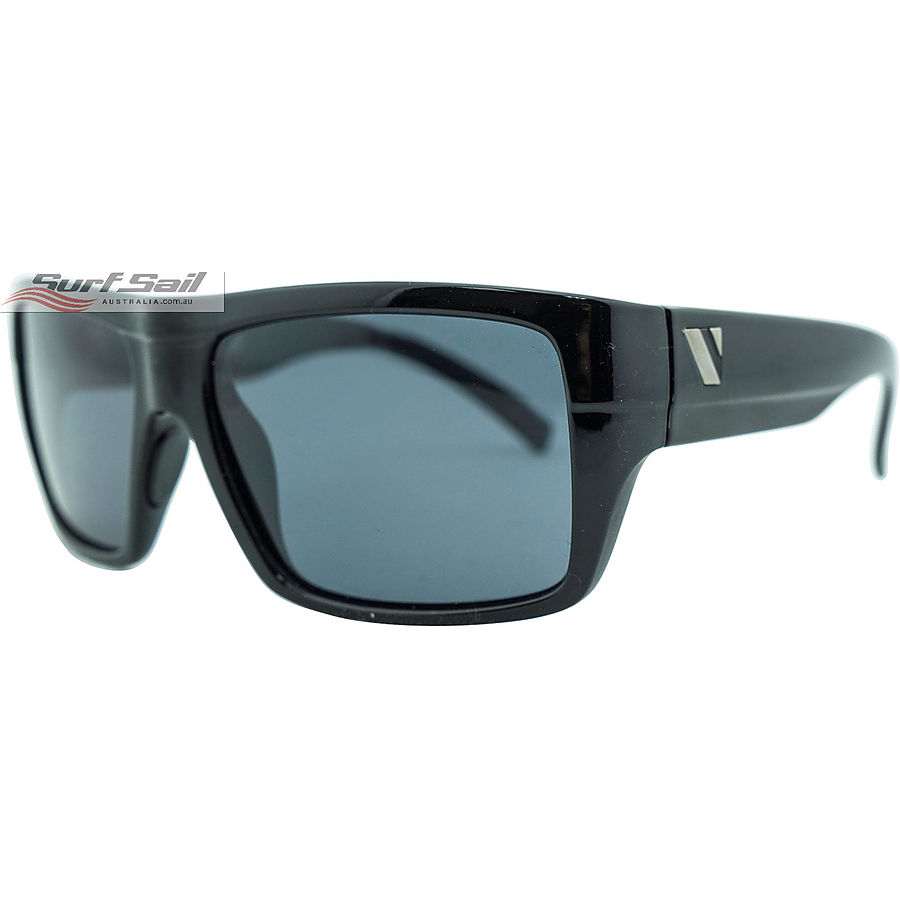 Venture Eyewear Transfer Gloss Black Smoke Polarised Sunglasses - Image 1