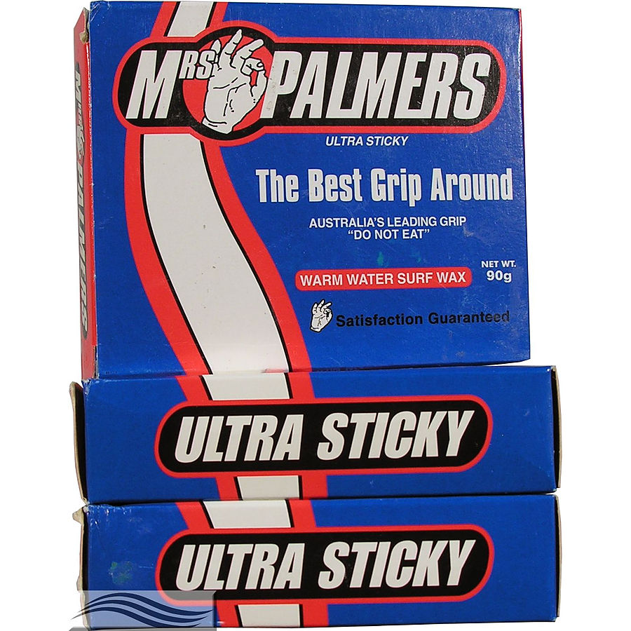 Mrs Palmers Warm Surf Wax 3 Pack - Image 1