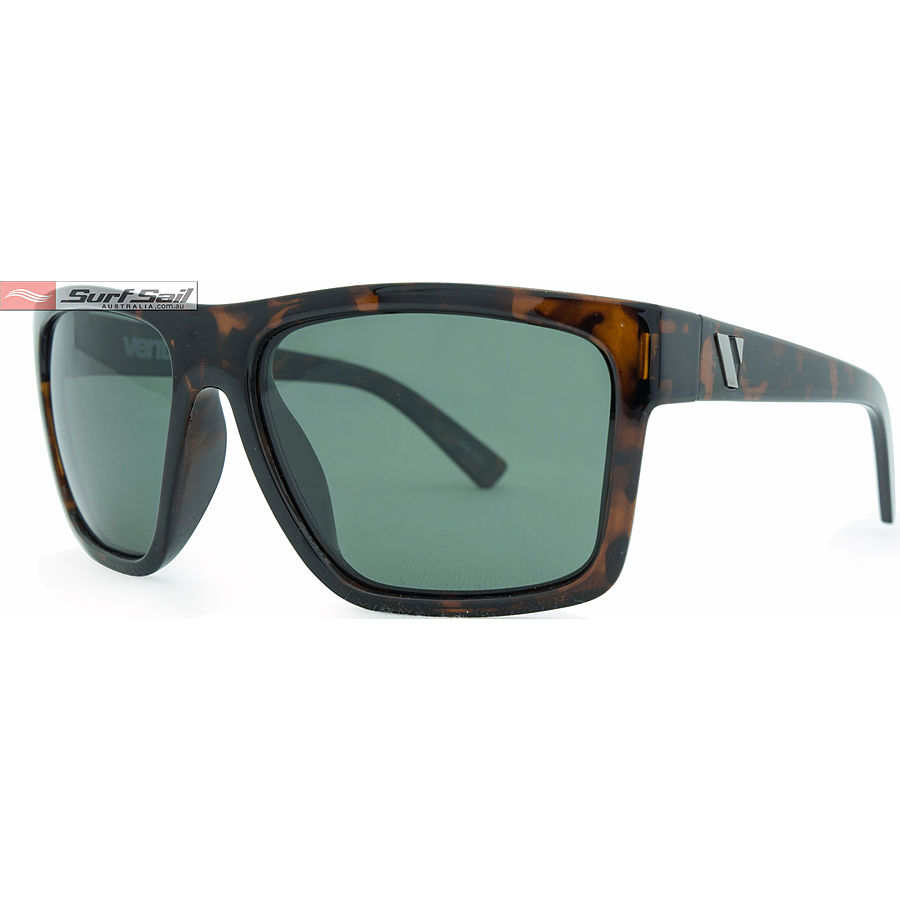 Venture Eyewear The Edge Demi Tort Green Polarised Sunglasses