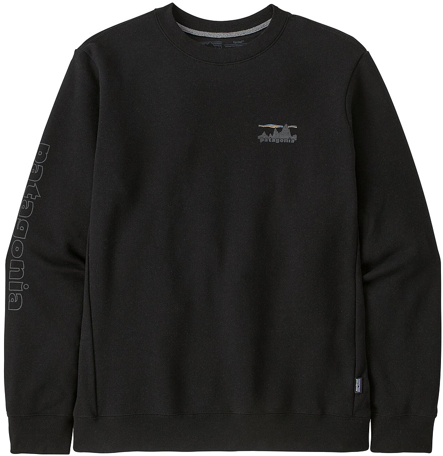 Patagonia Mens 73 Skyline Uprisal Crew Sweatshirt Ink Black - Image 1