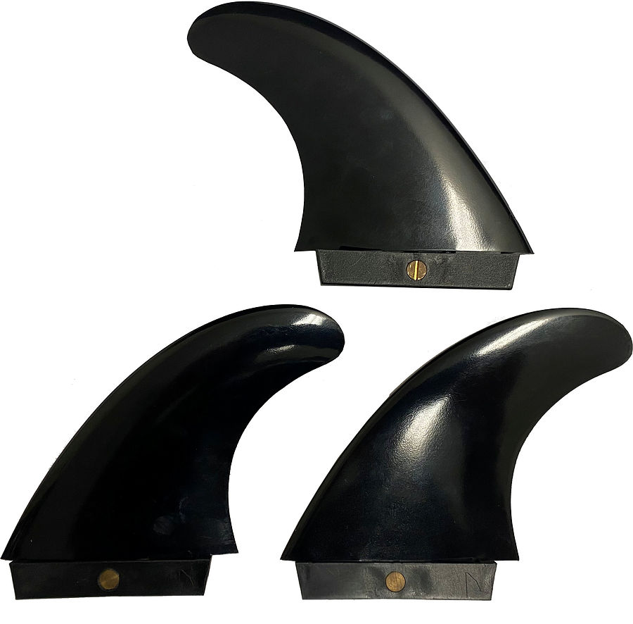 New Surf Project (NSP) Replacement Fin Set (3 fins) - Image 1