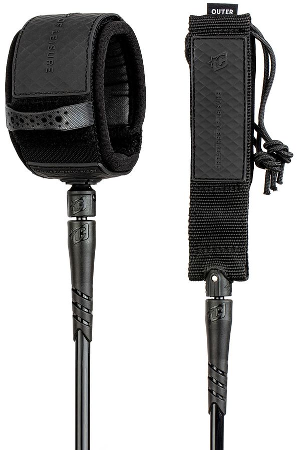 Creatures of Leisure Reliance Outer Reef 12 ft (3.6 m X 9 mm) Leash Black