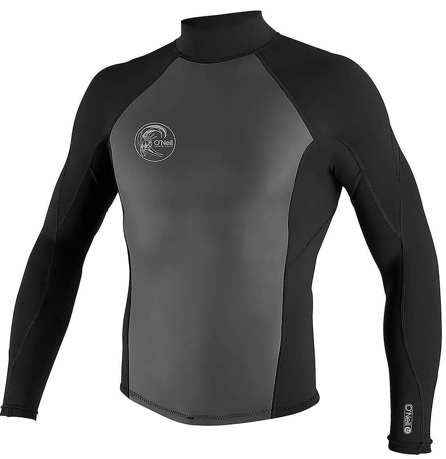 Oneill O'riginal Mens 2mm 1mm LS Wetsuit Jacket Black - Image 1