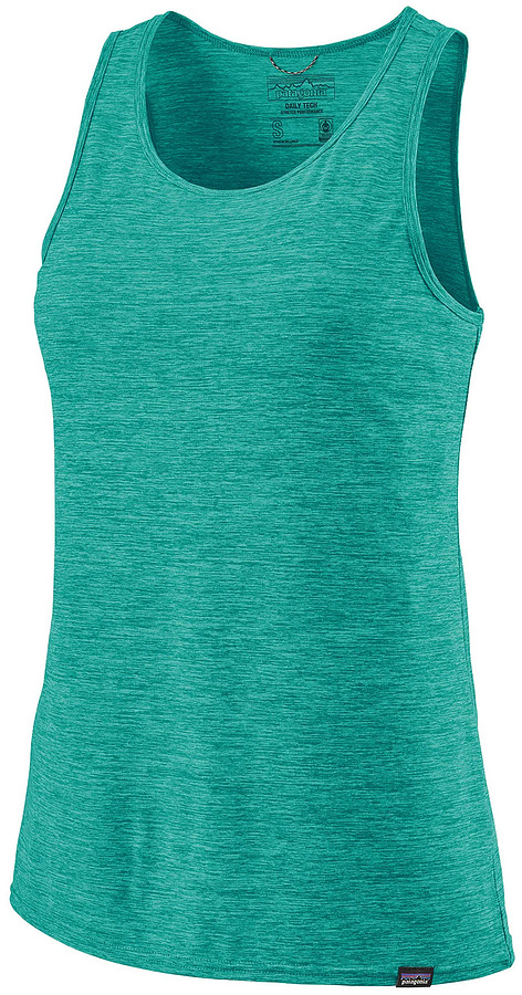 Patagonia W's Cap Cool Daily Tank Light Subtidal Blue X Dye