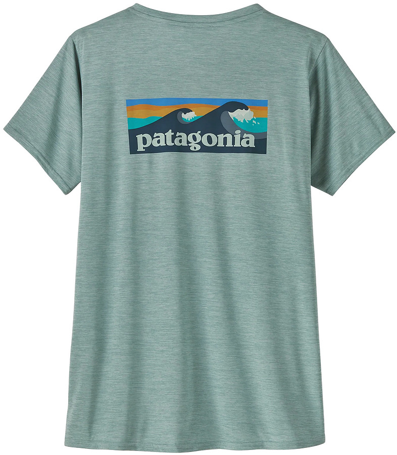 Patagonia W's Cap Cool Daily Graphic Shirt-Waters Thermal Blue X-Dye