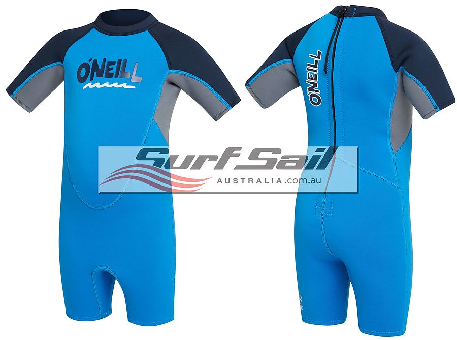 Oneill Toddler Reactor Spring Wetsuit Brite Blue Smoke Abyss - Image 1