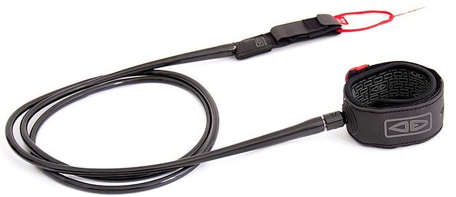 Ocean And Earth Premium XT One Piece Leash Black 8 ft