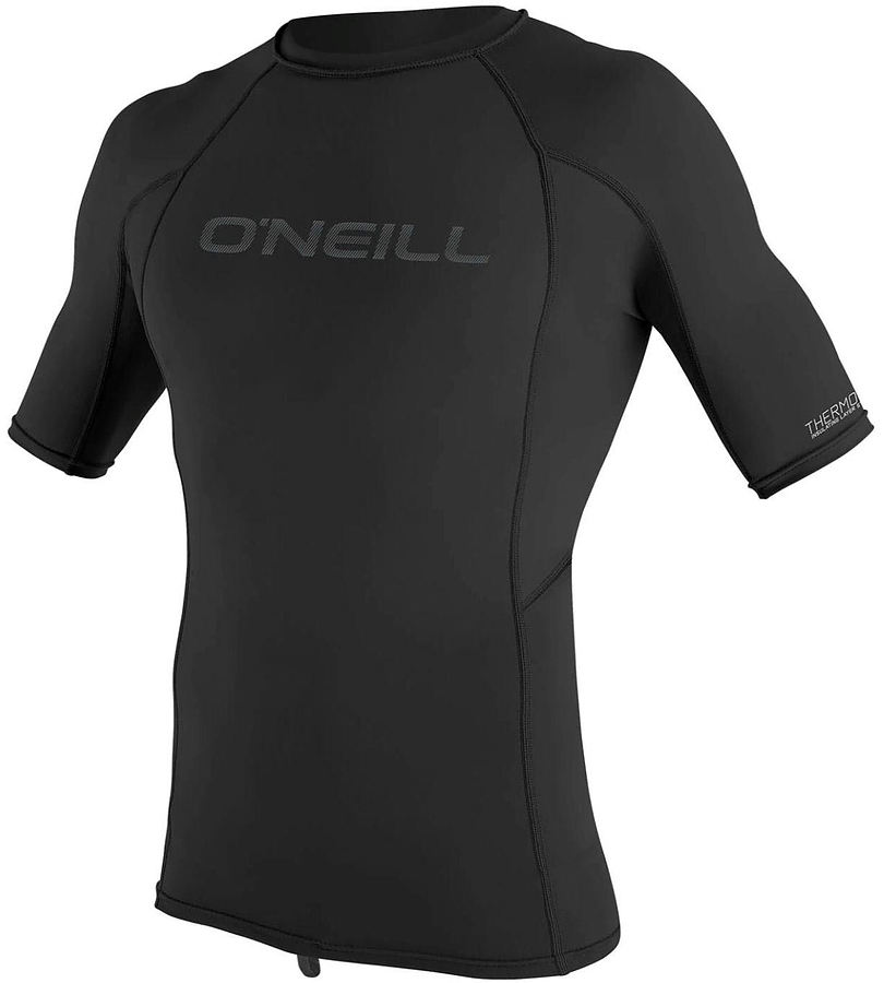 Oneill Thermo-X SS Mens Crew 8 oz Black - Image 1