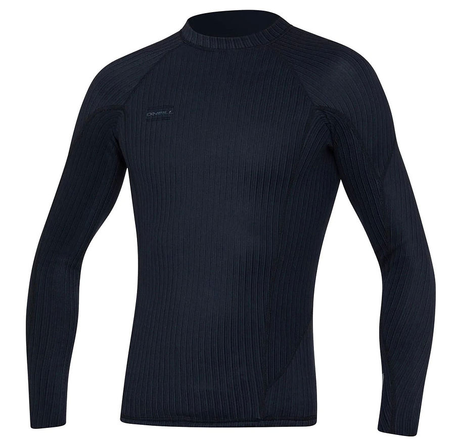 Oneill Hyperfreak 2023 1.5mm TB3X Mens LS Crew BLACK - Image 1