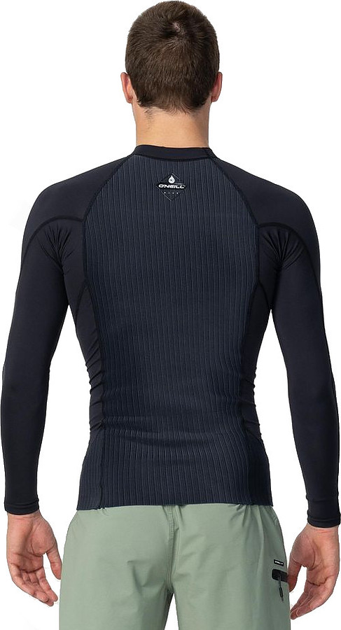 5035oa3 Oneill Hyperfreak TBX3 Neo Lycra LS Crew 0.5mm Black - Image 2