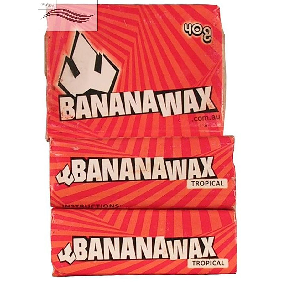Banana Wax Tropical Water 3 Pack Wax Surfing
