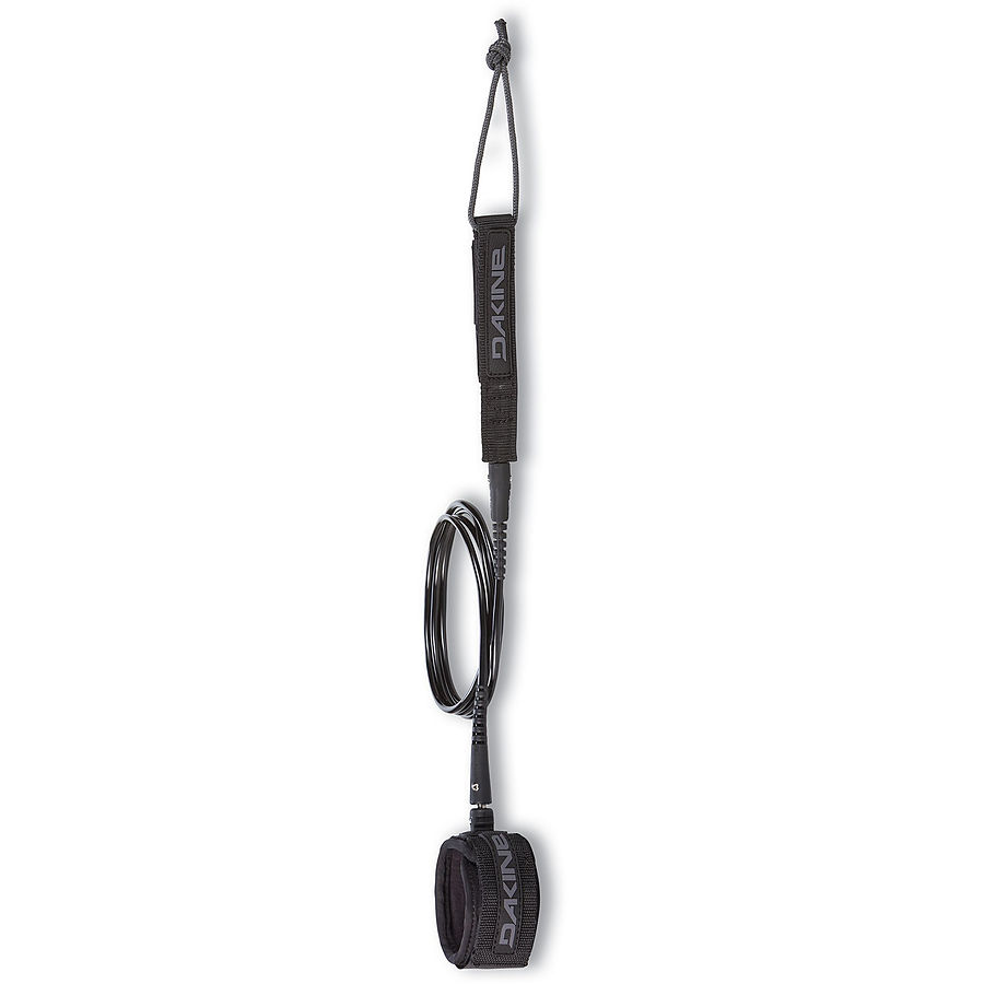DAKINE Kainui Team 6 ft x .25 inch Leash Irons Black