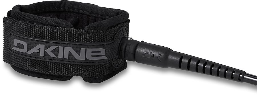 DAKINE Kainui Team 7 ft x .25 inch Leash Irons Black - Image 2