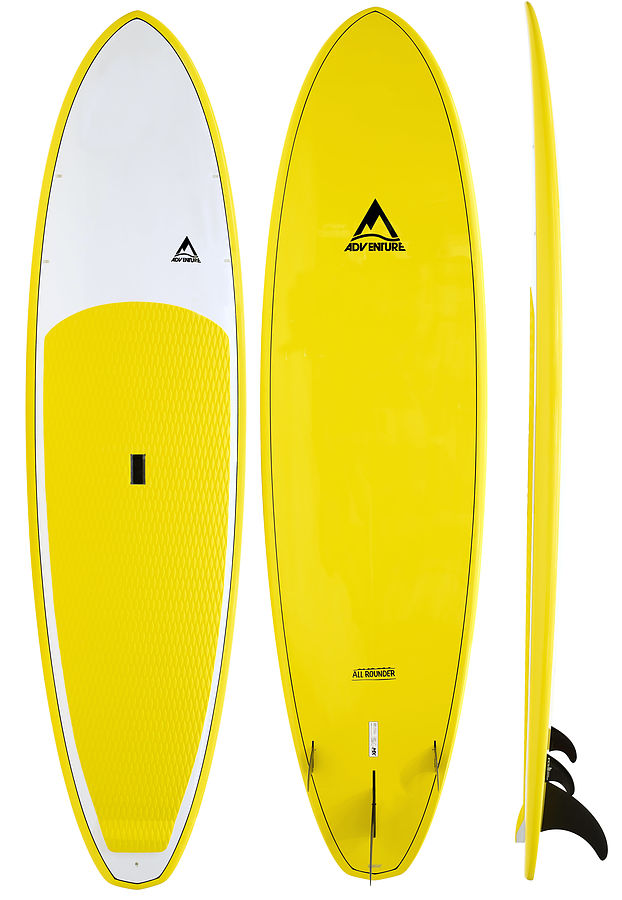 Adventure Paddleboarding MX SUP Yellow 9 ft 8 inches - Image 1