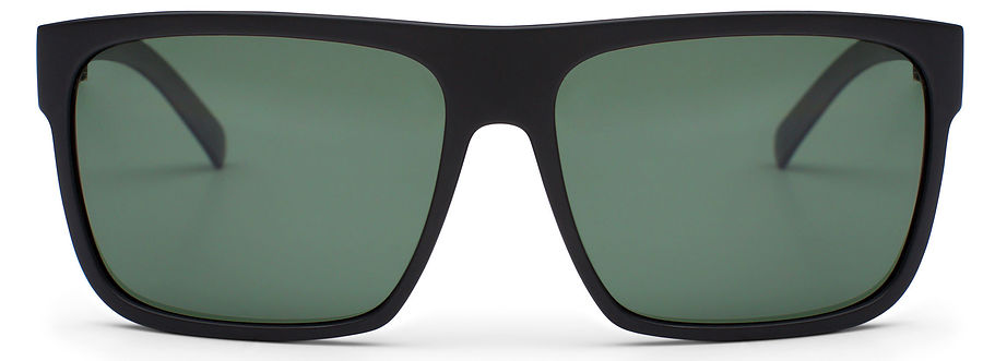 Otis After Dark Black Matte Black Green Polarised Sunglasses - Image 3