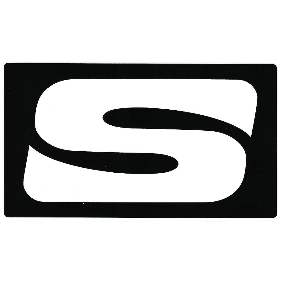 Simn Anderson Logo Sticker Black