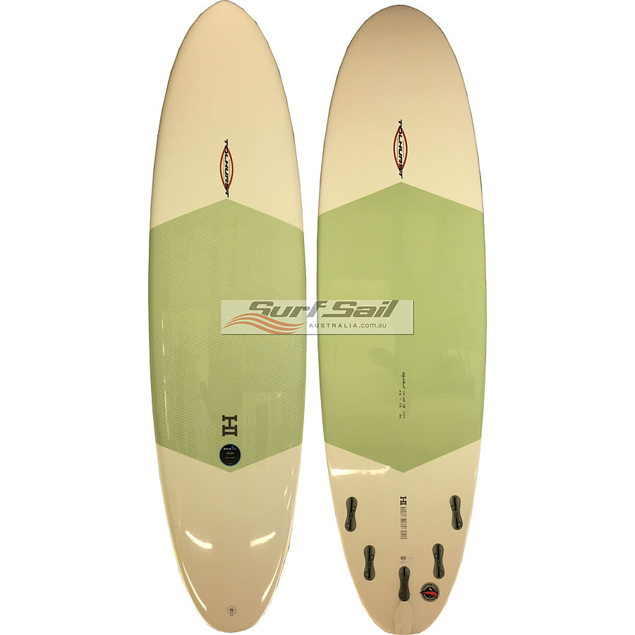 Tolhurst Mini Moe Surfboard 7 ft 4 inches Green Longboards