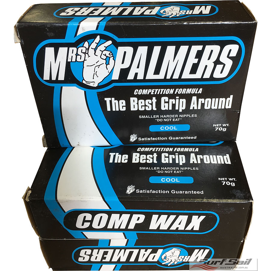 Mrs Palmers Comp Cool Surf Wax 3 Pack - Image 1
