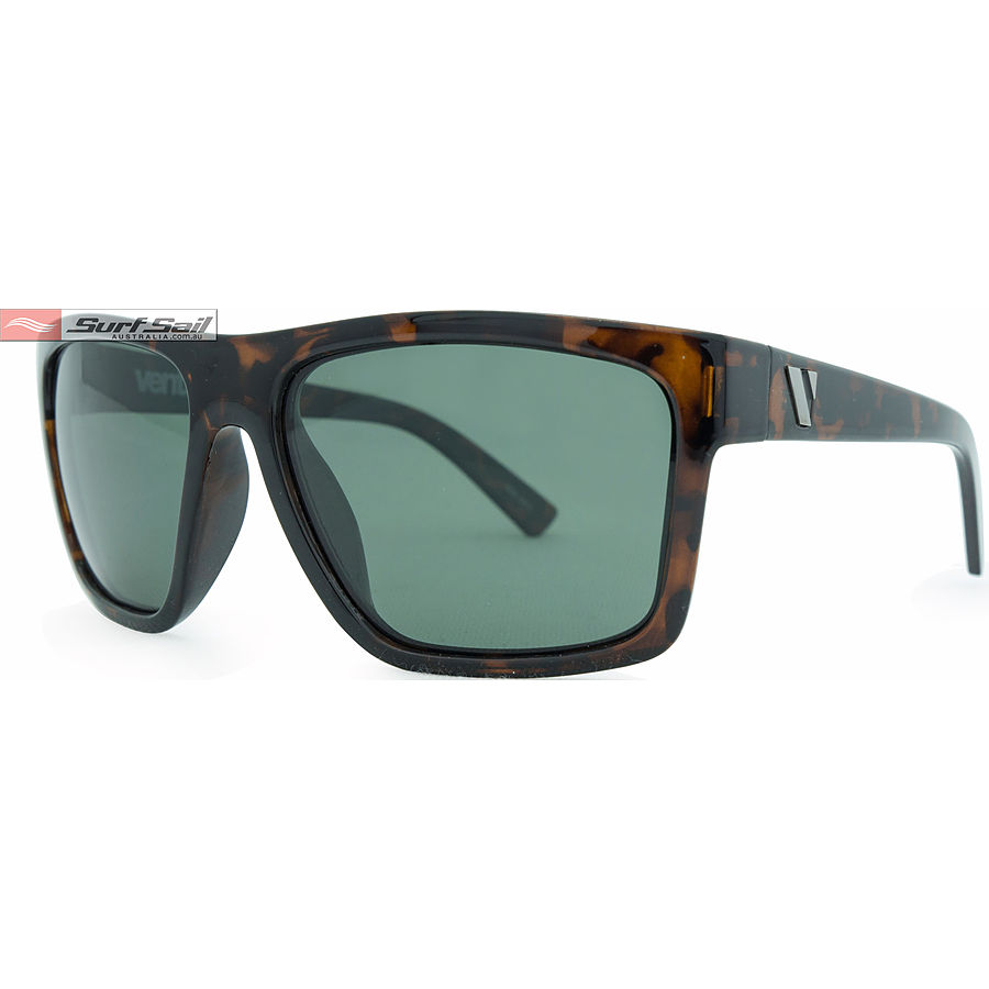 Venture Eyewear The Edge Demi Tort Green Polarised Sunglasses - Image 1