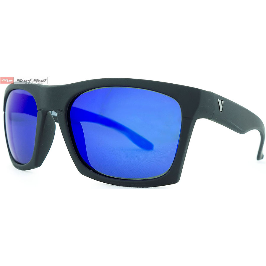 Venture Eyewear Base Camp Matt Black Blue Iridium Polarised Sunglasses - Image 1