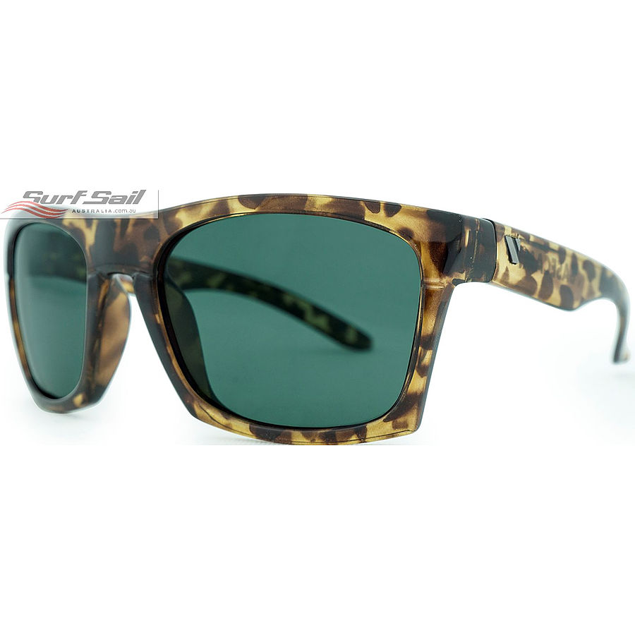 Venture Eyewear Base Camp Demi Tort Green Polarised Sunglasses - Image 1