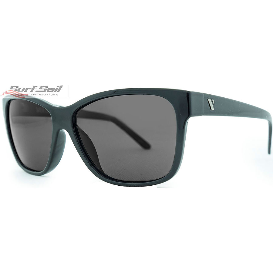 Venture Eyewear Oahu Gloss Black Smoke Polarised Sunglasses - Image 1