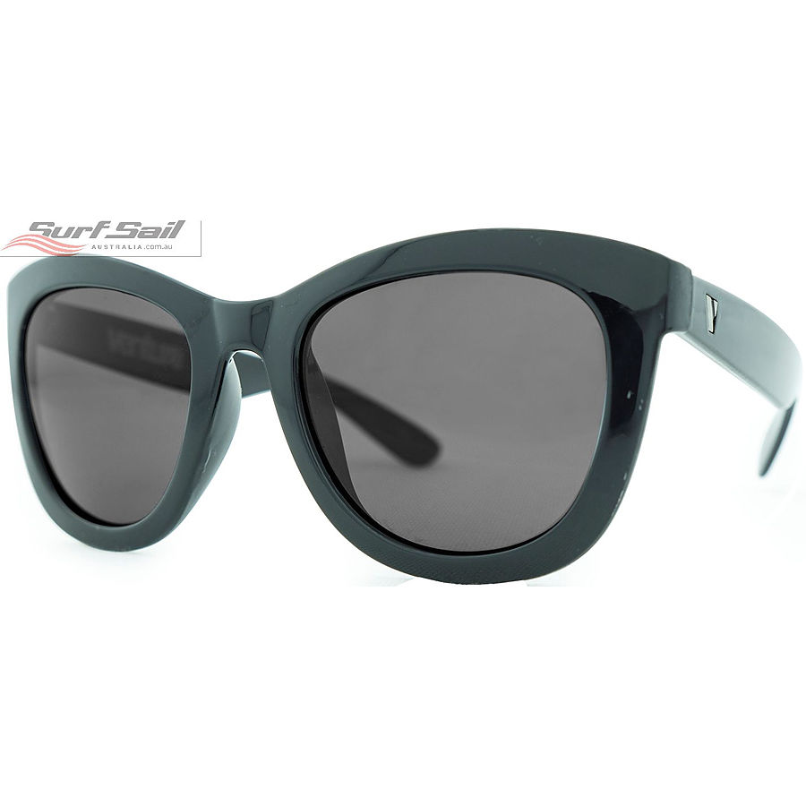 Venture Eyewear Molakai Glossy Black Smoke Polarised Sunglasses