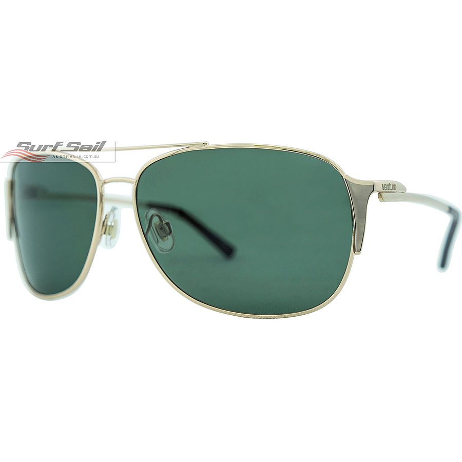 Venture Eyewear Maverick Gold Green  Polarised Sunglasses - Image 1