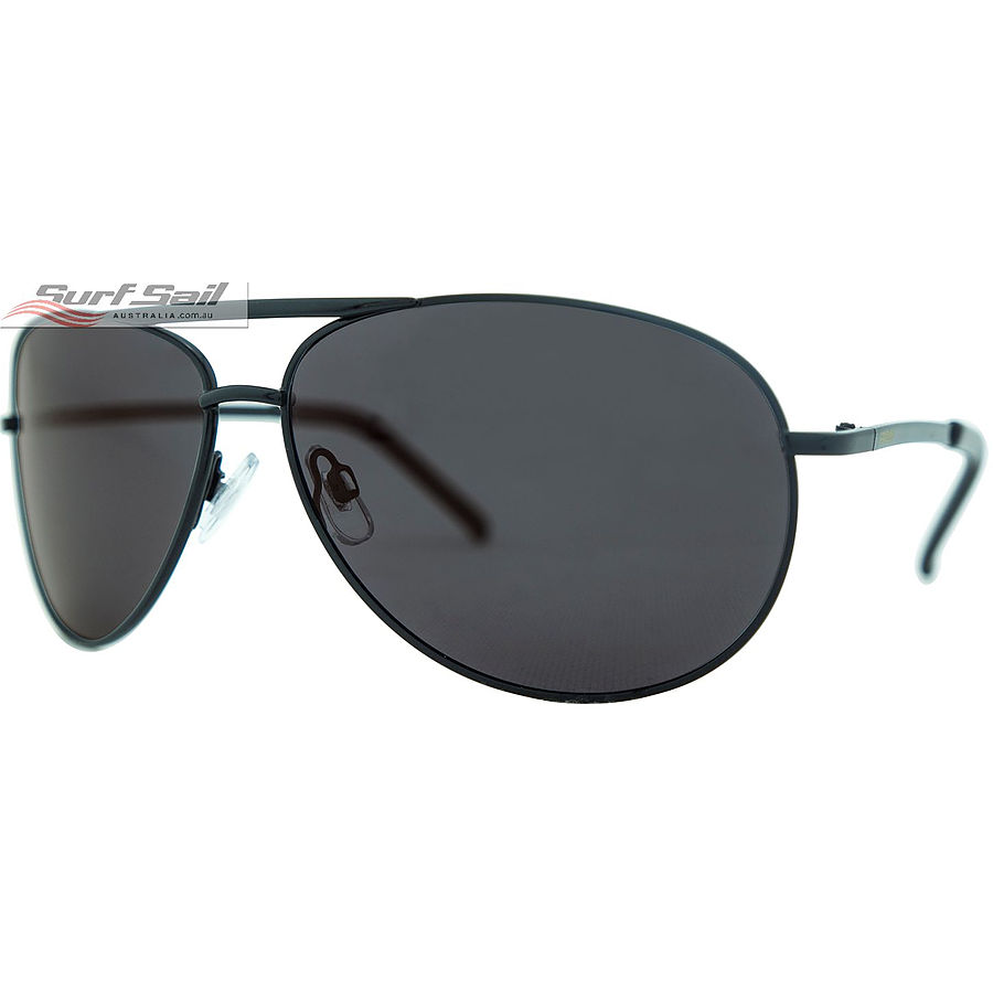 Venture Eyewear Viper Gloss Black Smoke Polarised Sunglasses - Image 1