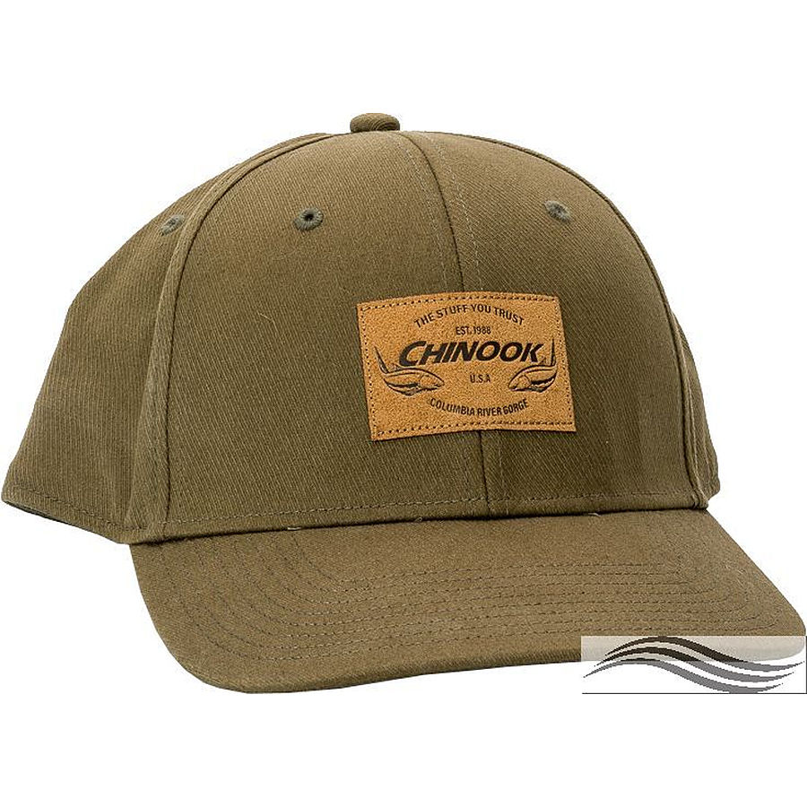 Chinook Snap Back Cap Olive - Image 1