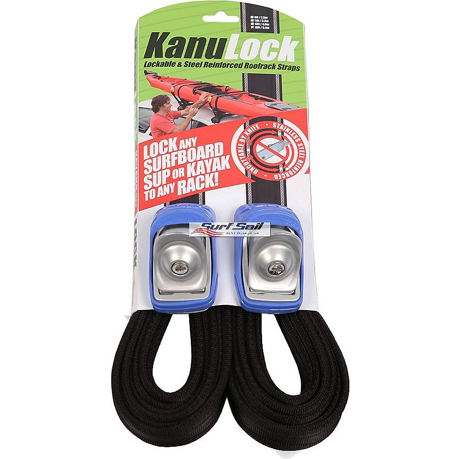 KanuLock Lockable Tie Downs 5.4m - Image 1