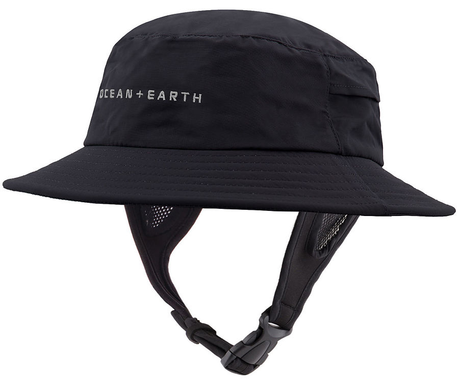 Ocean And Earth Bingin Soft Peak Youth Surf Hat Black