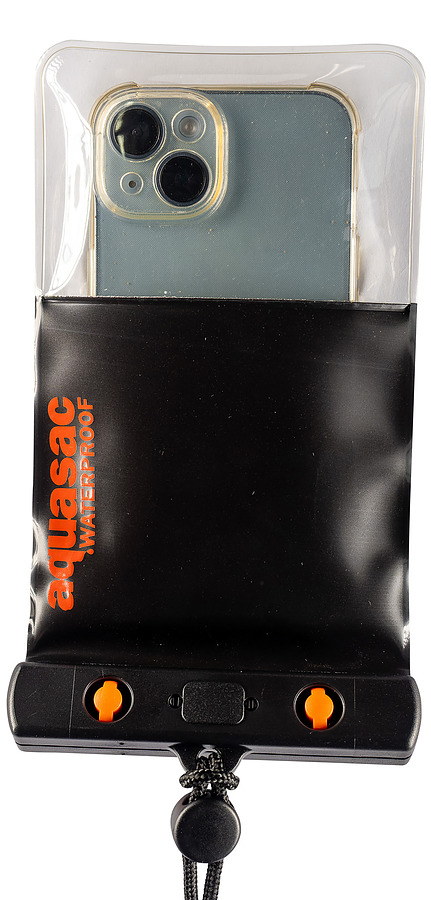 Aquapac Waterproof Phone Case Aquasac Black - Image 4