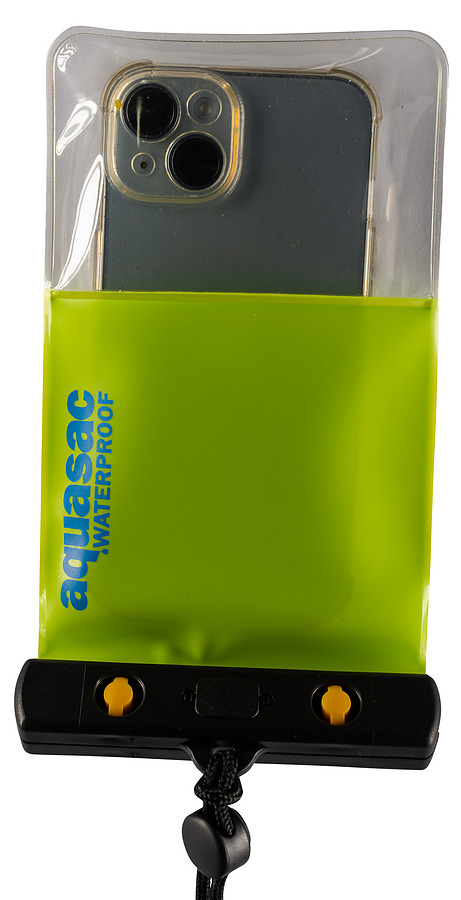 Aquapac Waterproof Phone Case Aquasac Green - Image 2