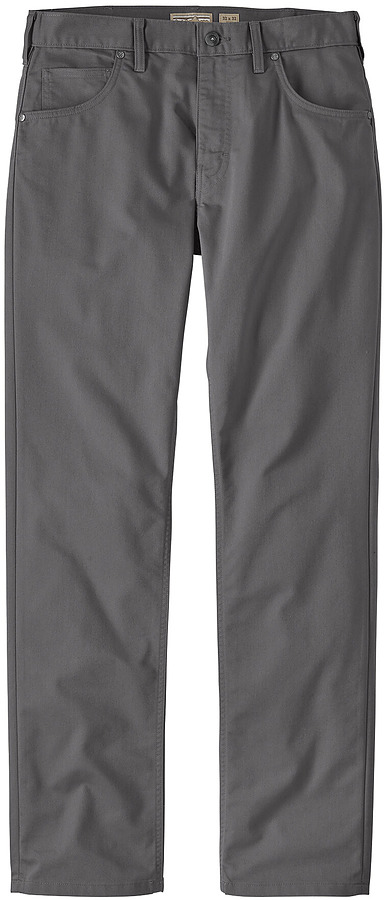 Patagonia Mens Performance Twill Jeans Regular Forge Grey