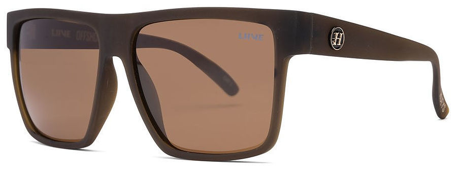 Liive Vision Offshore Matt Beer Polarised Sunglasses - Image 2