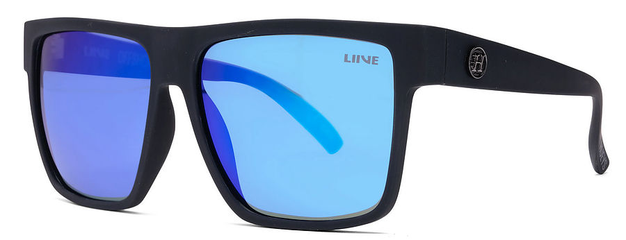 Liive Vision Offshore Matt Black Mirror Polarised Sunglasses - Image 2