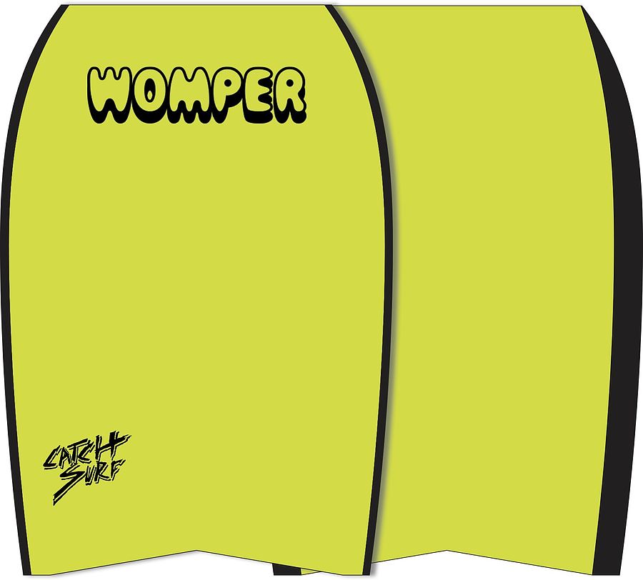 Catch Surf Odysea Womper Hand Surfboard Electric Lemon - Image 1