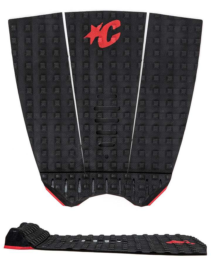 Creatures of Leisure Mick Fanning Lite Traction Black Red - Image 1