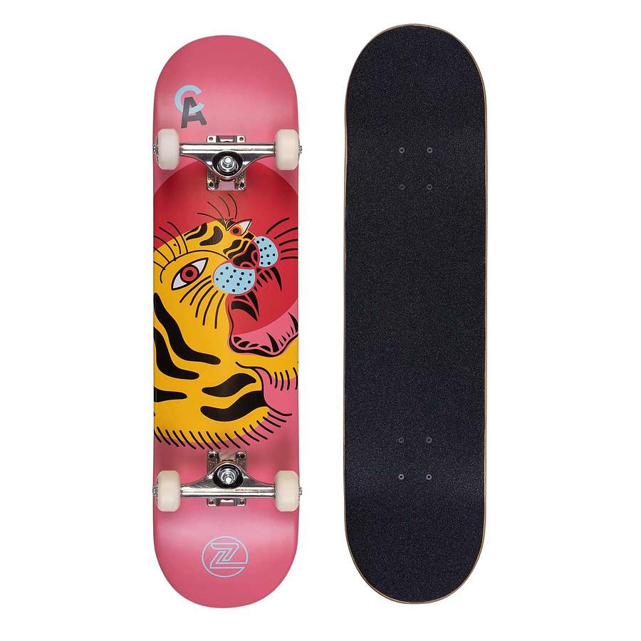 Z Flex Aragon Pink Complete Skateboard 7.8" - Image 1