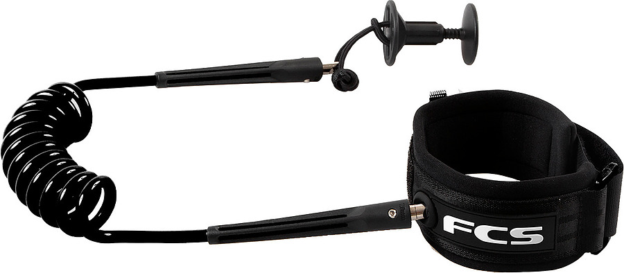 FCS Bodyboard Bicep Leash Black - Image 3