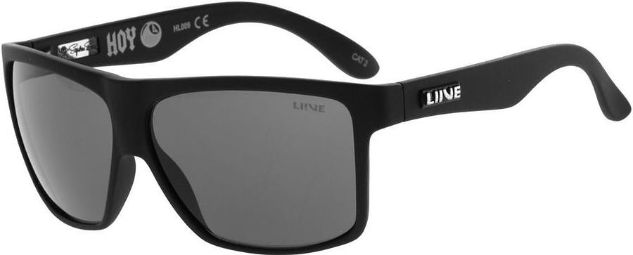 Liive Vision Hoy 4 Matt Black Sunglasses - Image 1