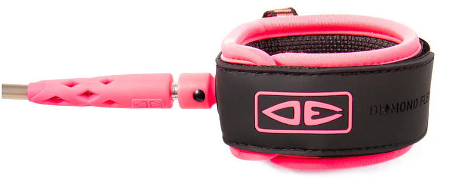 Ocean And Earth Diamond Flex Reg Leash PINK 7 ft - Image 2