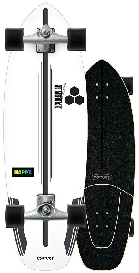 Carver CI Happy CX Raw Complete Skateboard - Image 1
