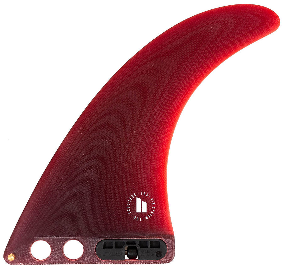 FCS II Connect PG Longboard fin Red 9 inch - Image 1