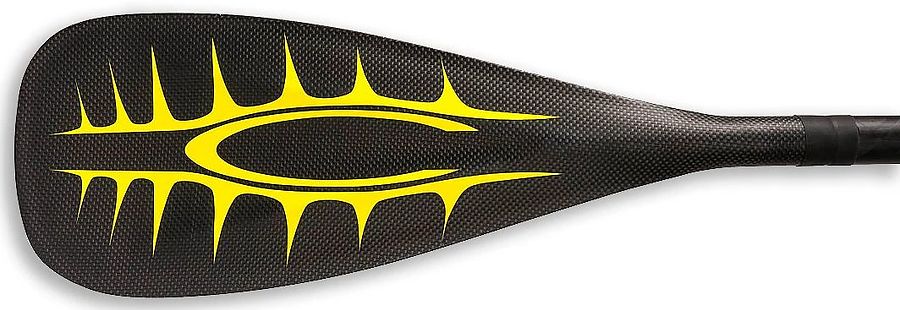 Chinook Thrust 82 3 Pc Adjustable Carbon SUP Paddle Yellow - Image 1