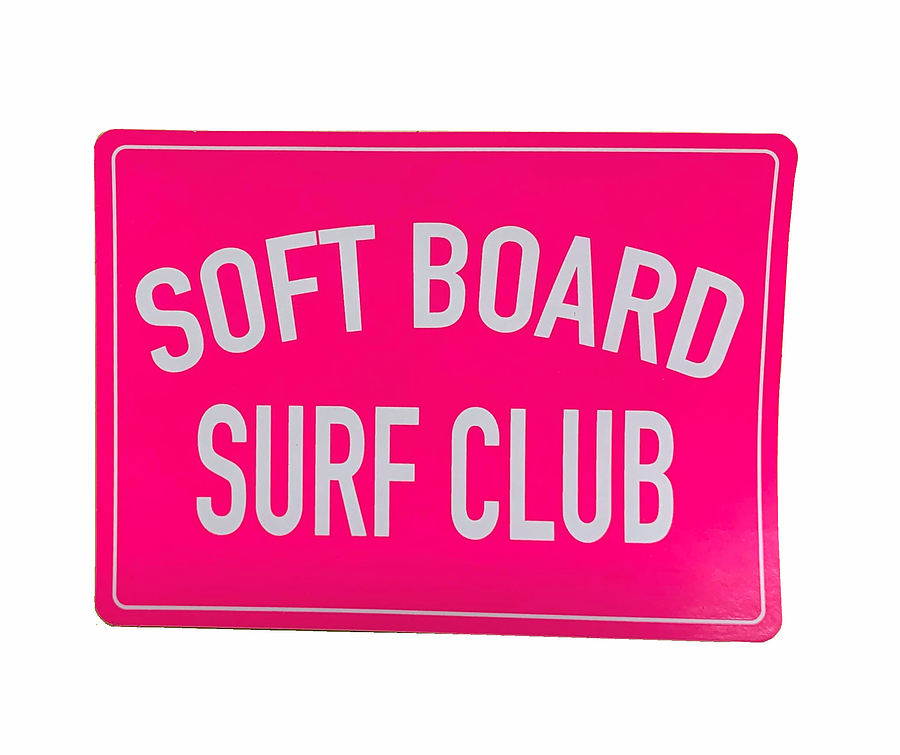 Catch Surf Soft Board Surf Club Sticker - Image 1
