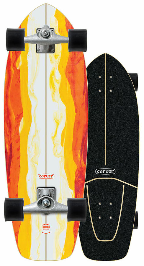 Carver Firefly CX Raw Complete Skateboard - Image 1