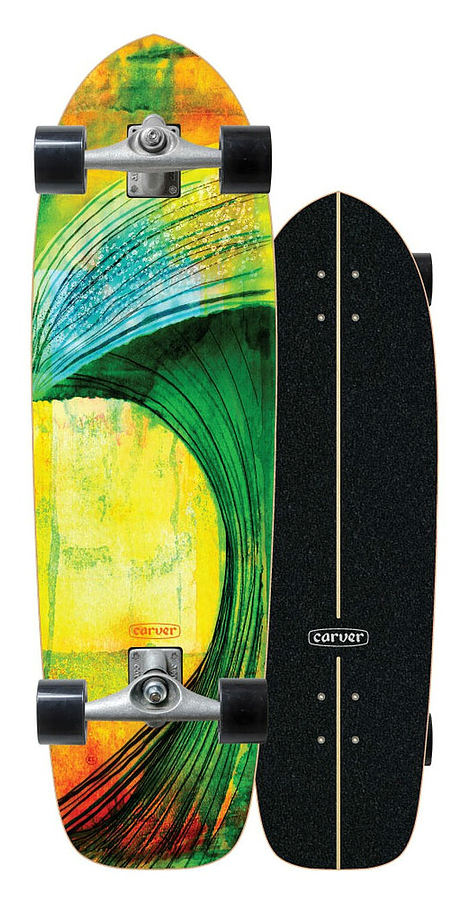 Carver Green Room CX Raw Complete Skateboard - Image 1