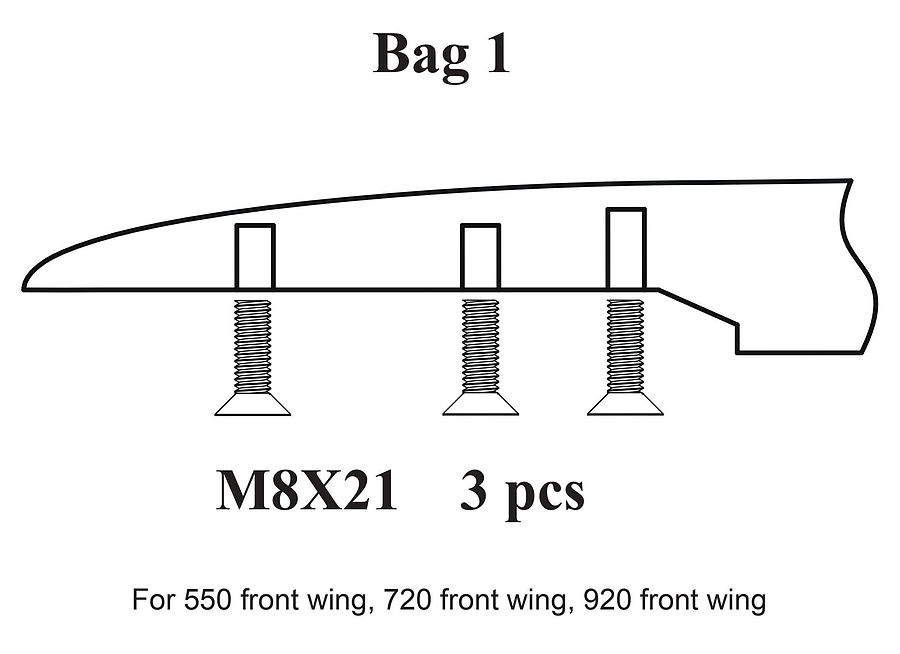Patrik Foil Bolt Set Bag 1 - Image 1